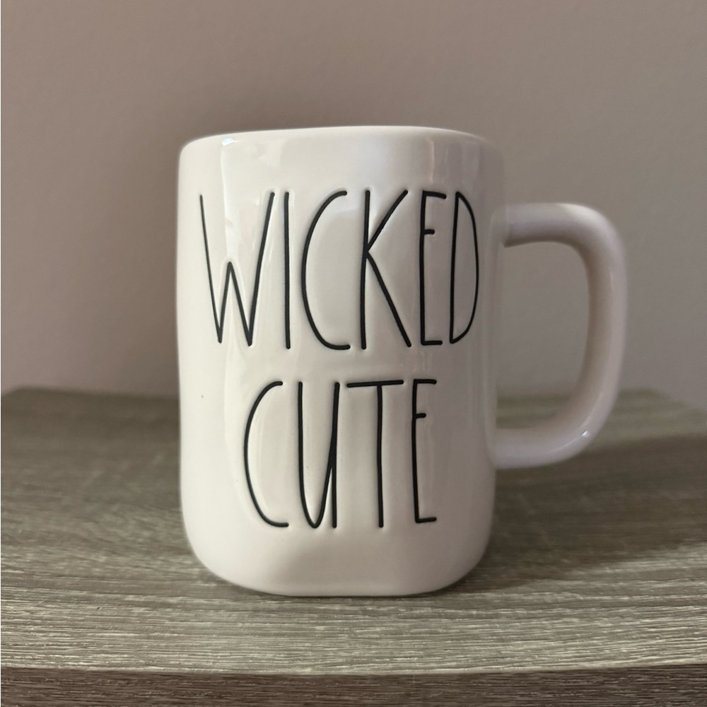 Rae Dunn Cream Mug - Wicked Cute Design